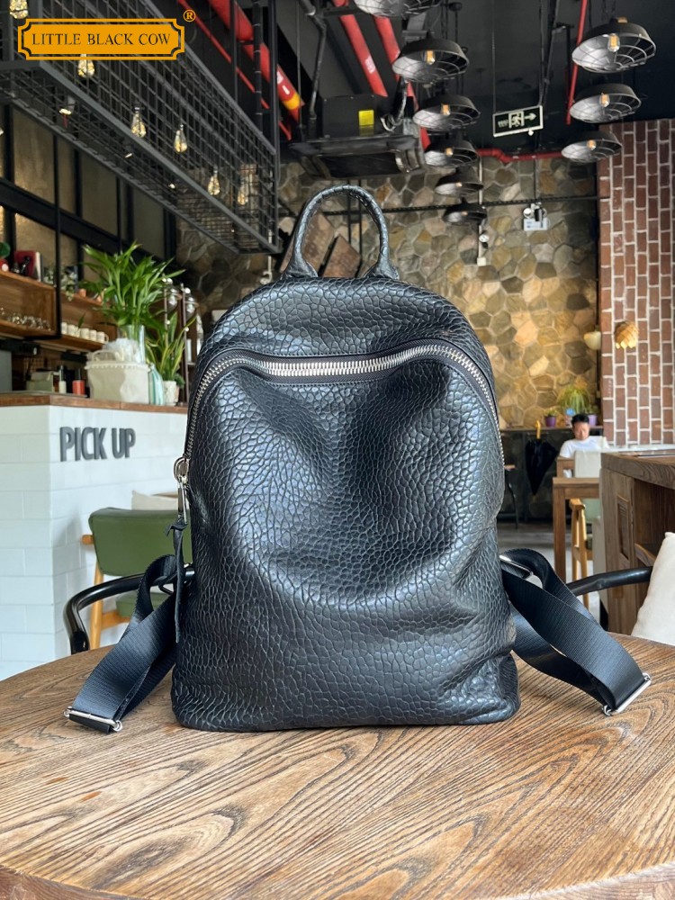 Leather Work Bag Mens - Yumuşak Doğal Koyun Derisi Rahat Sırt