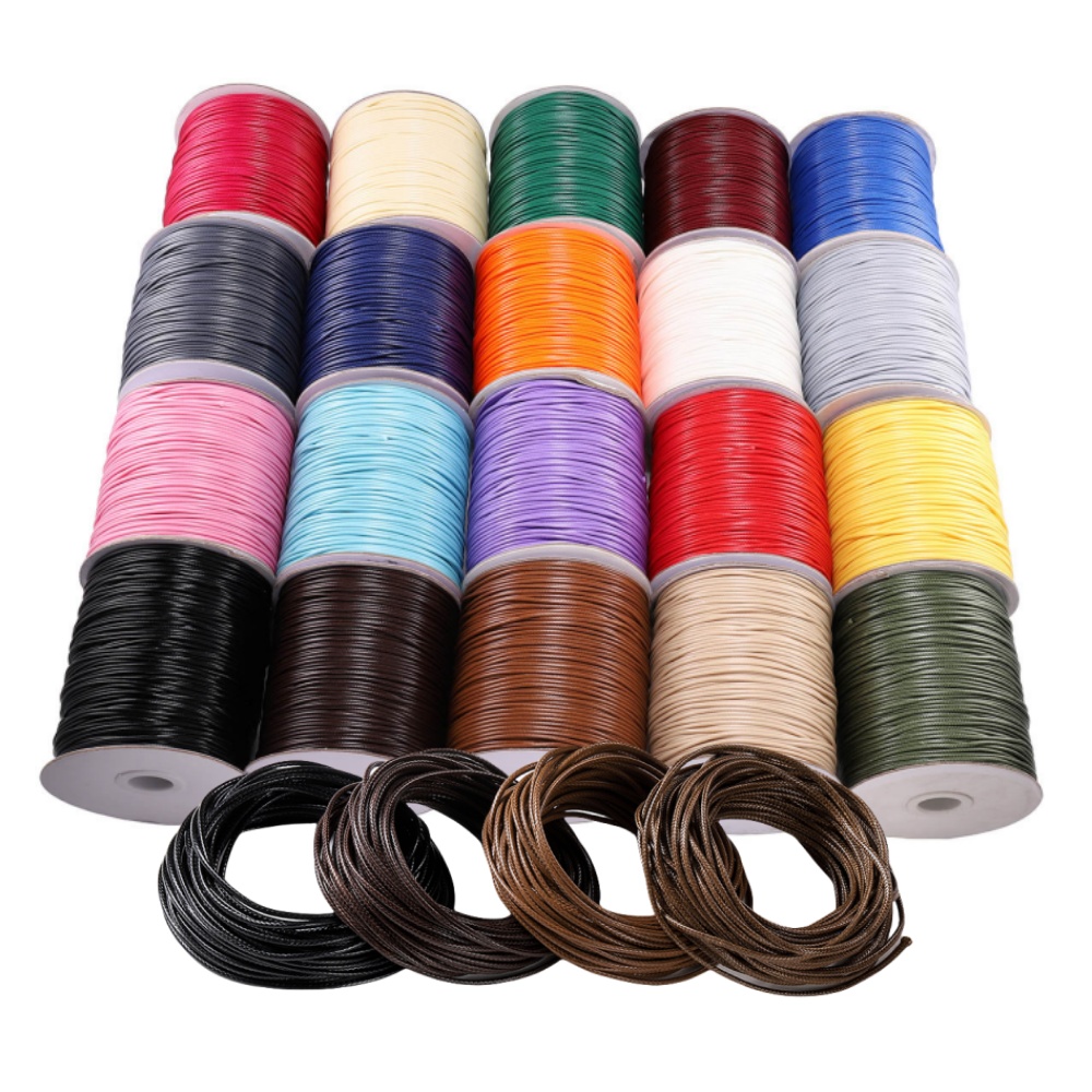 Leatherwork Beginner - 10 m/grup 0.5-2.5mm Deri Hattı Mumlu