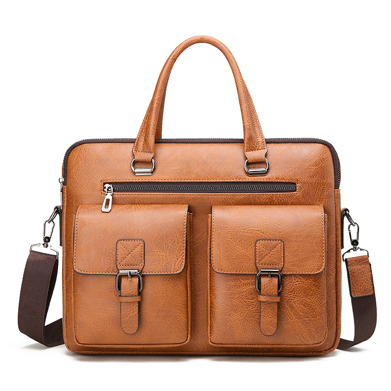 Lüks marka adam iş evrak çanta - Leather Work Bag Mens incelemesi ve fiyatı
