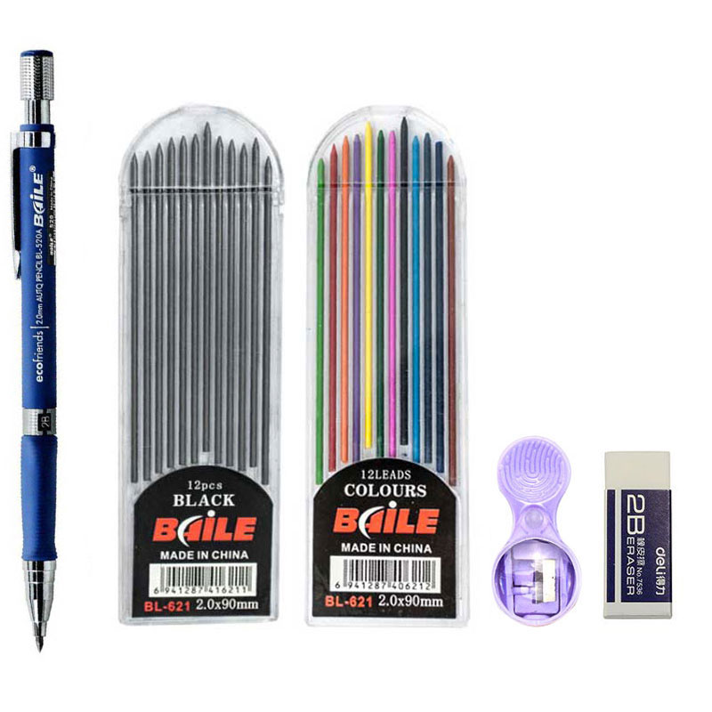 2.0mm Mekanik Kurşun Kalem Set - Staedtler Pencil Lumocolor incelemesi ve fiyatı