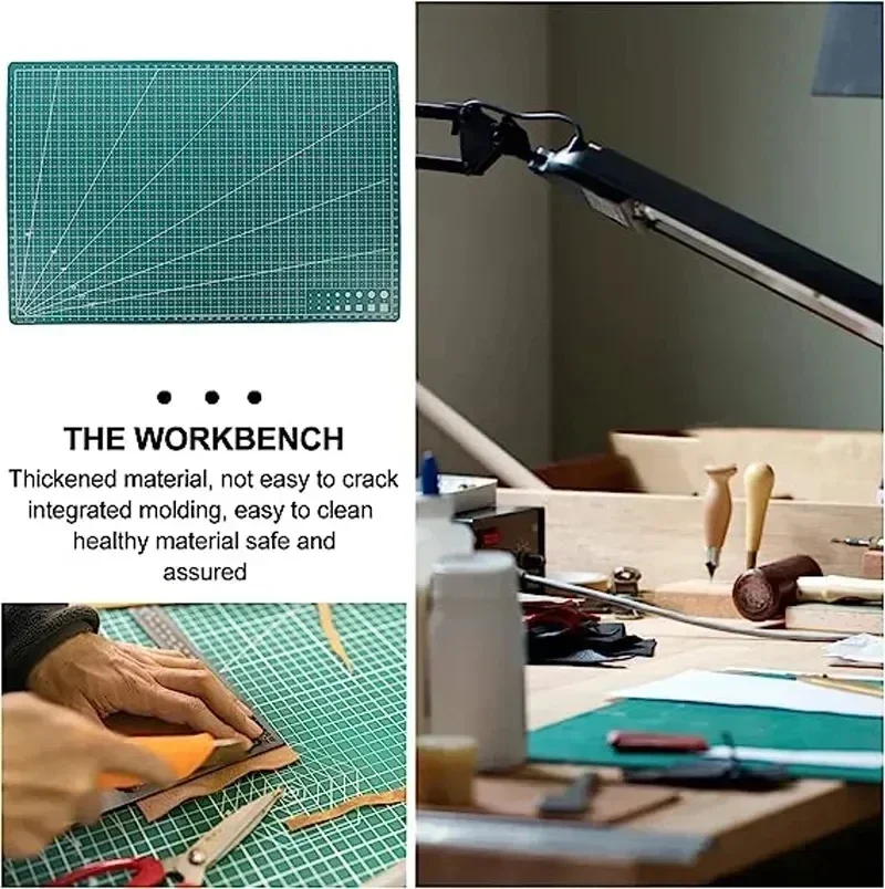 A3 A4 A5 PVC Kesme Mat Patchwo - Leather Workbench incelemesi ve fiyatı