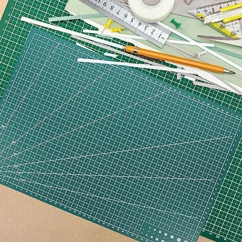A3 A4 A5 PVC Kesme Mat Patchwo - Leather Workbench incelemesi ve fiyatı