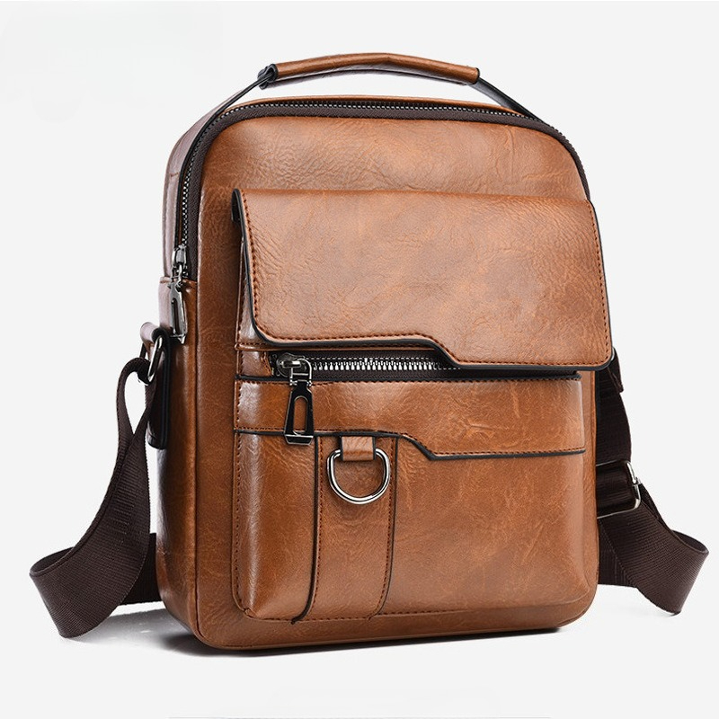 Modaya Uygun Kore Tarzı Erkek  - Leather Work Bag Mens incelemesi ve fiyatı