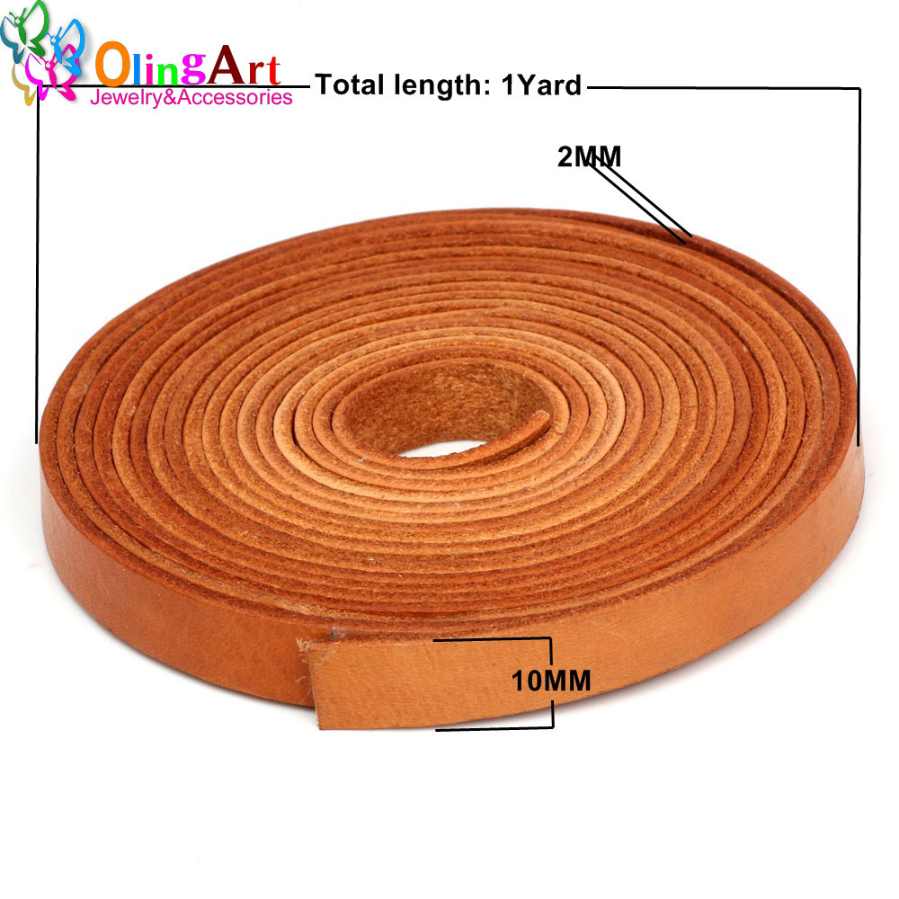 OlingArt 10*2mm 1 Yard/Lot Çok - Leatherwork Beginner incelemesi ve fiyatı