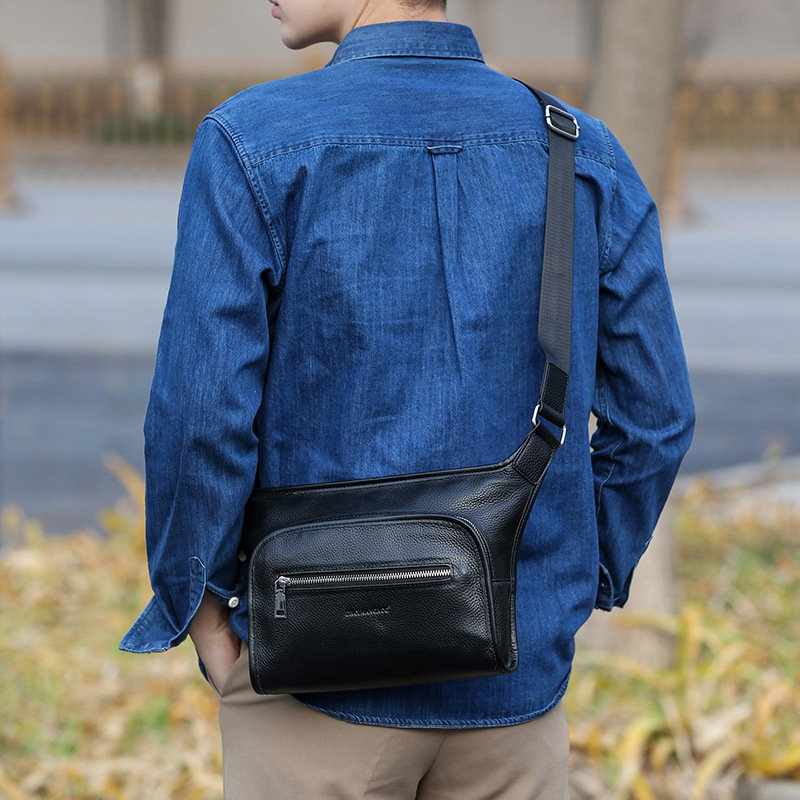 Deri yeni ticari su geçirmez c - Leather Work Bag Mens incelemesi ve fiyatı